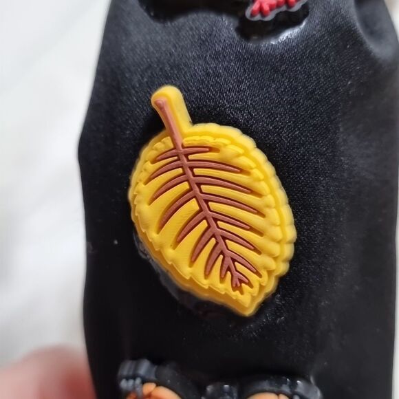 DISNEY MICKEY MINNIE charm black satin handmade headband - Picture 8 of 11